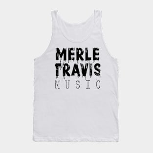 TEXT Desidn Merle Travis Tank Top